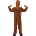 Brown-White - Side - Smiffys Childrens-Kids Monkey Costume