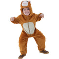 Brown-White - Lifestyle - Smiffys Childrens-Kids Monkey Costume
