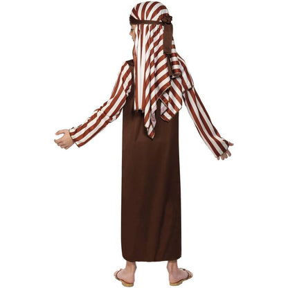 Brown - Side - Smiffys Childrens-Kids Shepherd Costume