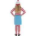 White-Red-Blue - Side - Wheres Wally? Girls Wenda Costume Set