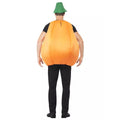 Orange-Green - Back - Smiffys Unisex Adult Pumpkin Costume