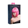 Neon Pink - Back - Fever Womens-Ladies Elise Wig