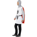 White-Red-Silver - Lifestyle - Smiffys Mens Economy Knight Costume Set