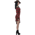Red-Black - Lifestyle - A Nightmare On Elm Street Womens-Ladies Freddy Krueger Costume Dress