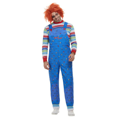 Blue - Front - Chucky Mens Costume Set