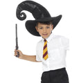 Black - Back - Smiffys Childrens-Kids Wizard Costume Accessory Set