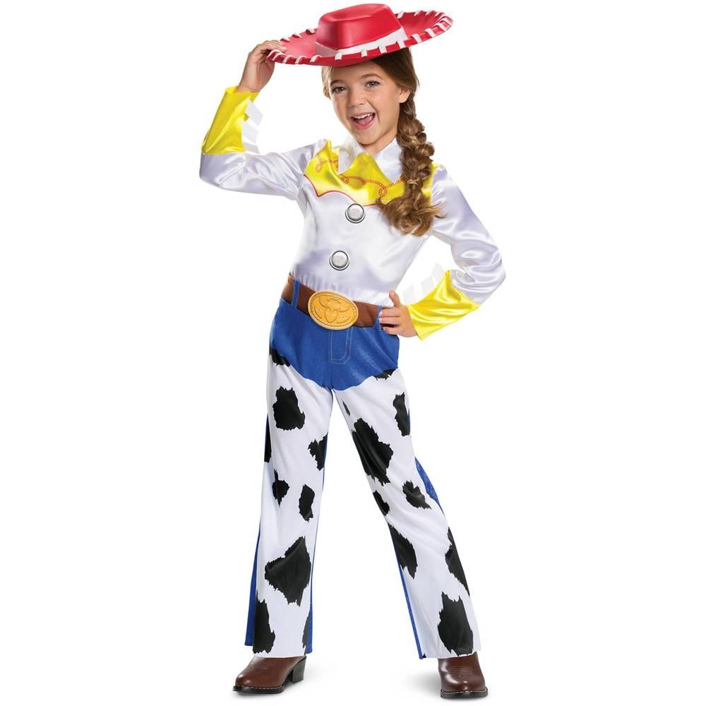 Multicoloured - Back - Toy Story 4 Girls Jessie Costume Set