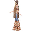 Multicoloured - Lifestyle - Smiffys Womens-Ladies Harmony Hippie Costume