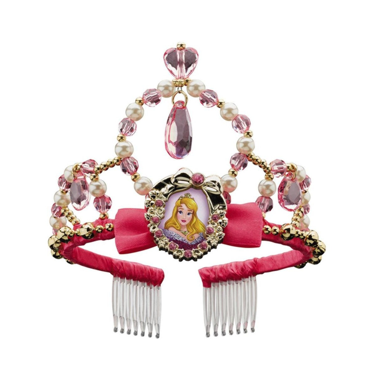 Multicoloured - Front - Sleeping Beauty Girls Aurora Tiara