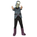 Black-Green - Front - Universal Monsters Boys Frankenstein Costume Set