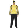 Black-Yellow - Side - Wheres Wally? Mens Odlaw Costume Set