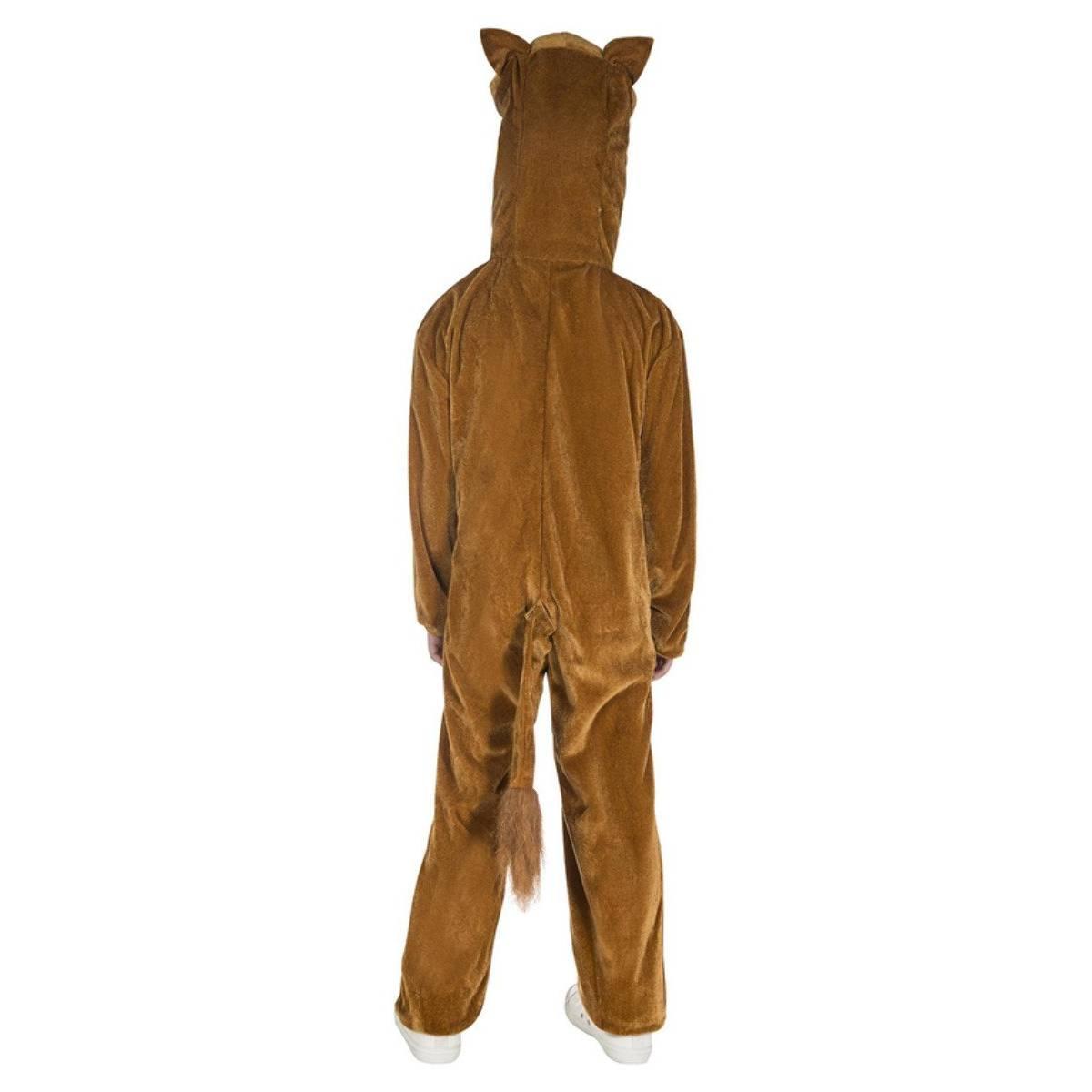 Brown-White - Side - Smiffys Childrens-Kids Fox Costume