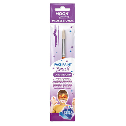 Black-Silver - Back - Moon Creations Professional No.7 Face Brush