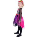 Multicoloured - Lifestyle - Smiffys Girls Pom Pom Day Of The Dead Costume