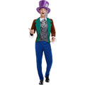 Multicoloured - Back - Smiffys Mens Mad Hatter Costume Set