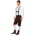 Brown-White - Lifestyle - Smiffys Mens Bavarian Costume Set