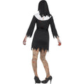 Black-White - Side - Smiffys Womens-Ladies Zombie Sister Costume