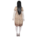 Brown - Back - Smiffys Girls Evil Spirit Costume Set