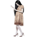 Brown - Side - Smiffys Girls Evil Spirit Costume Set