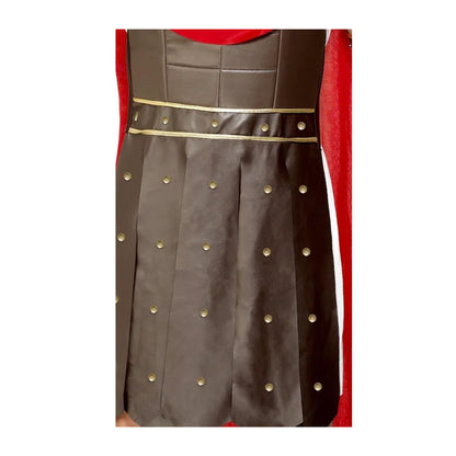 Brown - Side - Smiffys Mens Centurion Costume Set