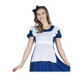 Blue-White - Back - Alice In Wonderland Long Length Costume Set