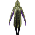 Purple-Green - Side - Smiffys Unisex Adult Octopus Foam Costume