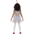 Grey-Red - Side - Smiffys Girls Vintage Clown Costume Set