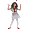 Grey-Red - Pack Shot - Smiffys Girls Vintage Clown Costume Set