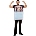 Multicoloured - Pack Shot - Smiffys Mens Calendar Tabard