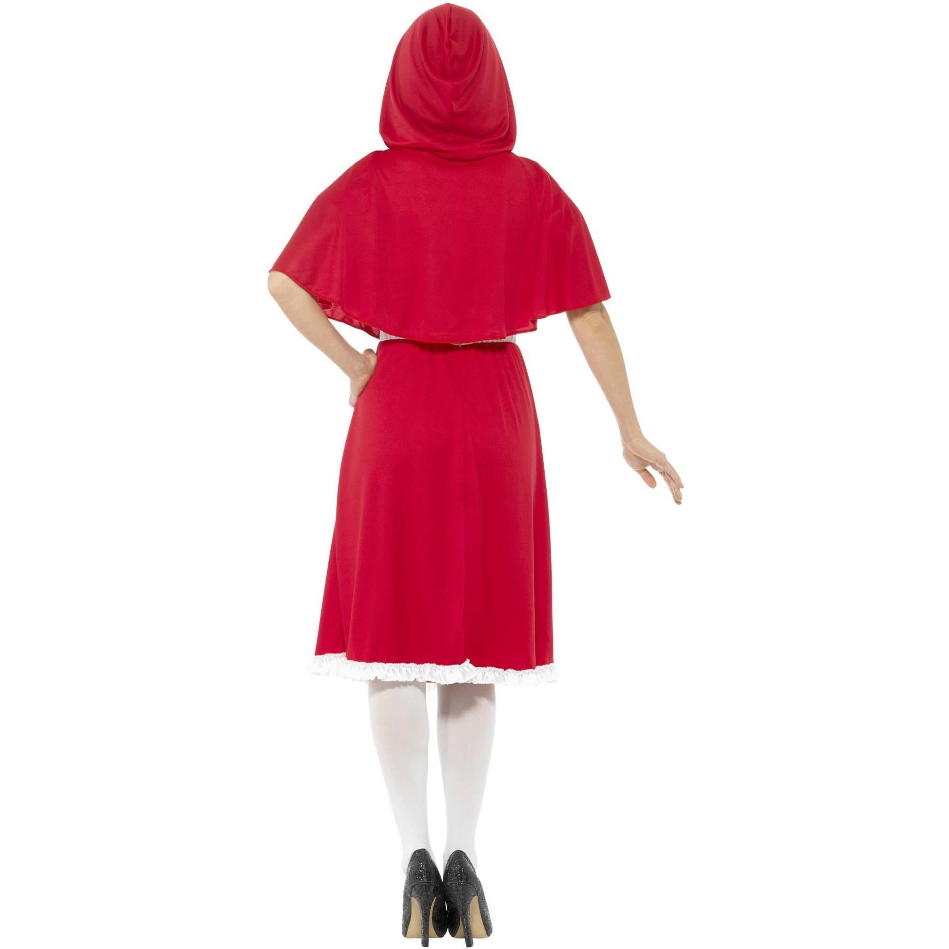 Red - Side - Red Riding Hood Womens-Ladies Costume Set