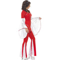 Red-White - Lifestyle - Smiffys Womens-Ladies Super Trooper Costume Set