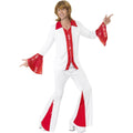 White-Red - Back - Smiffys Mens Super Trooper Costume Set