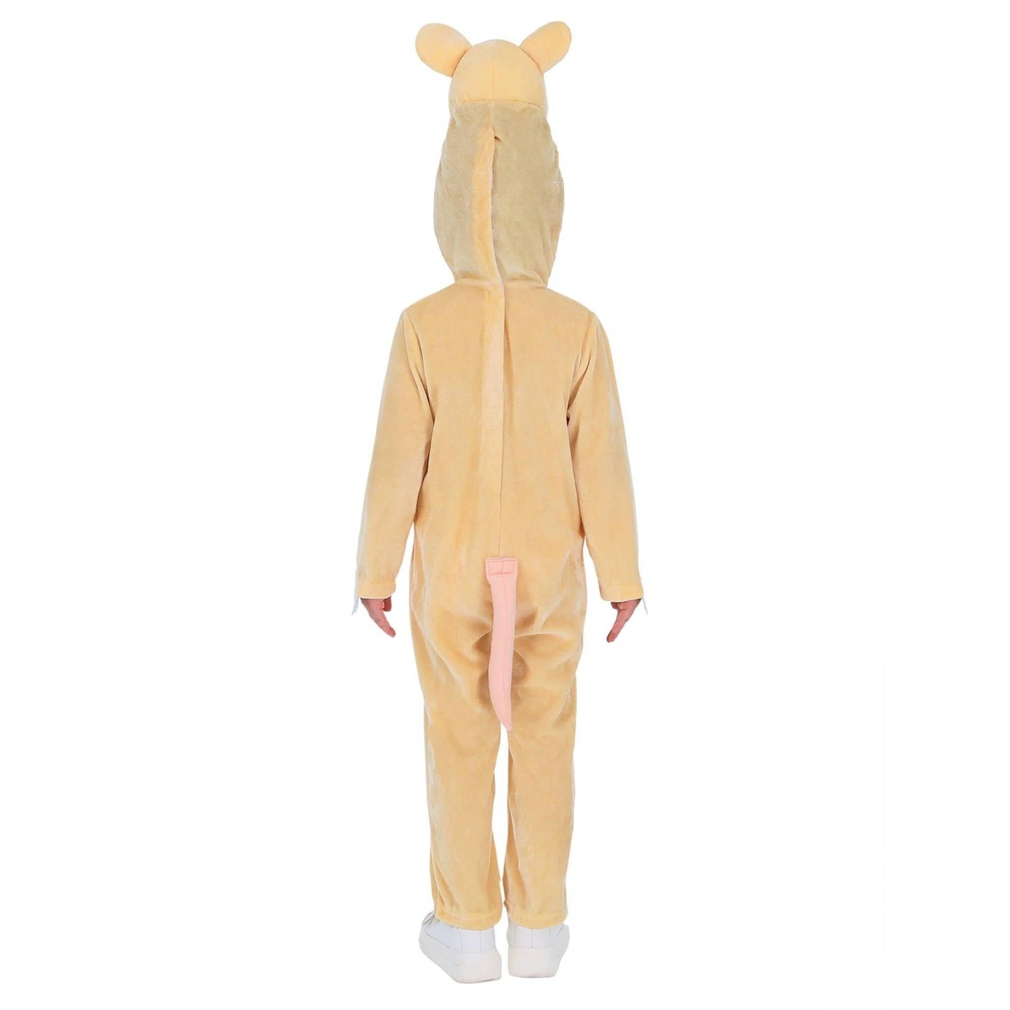 Beige - Side - The Gruffalo Childrens-Kids Julia Donaldson Mouse Costume Set