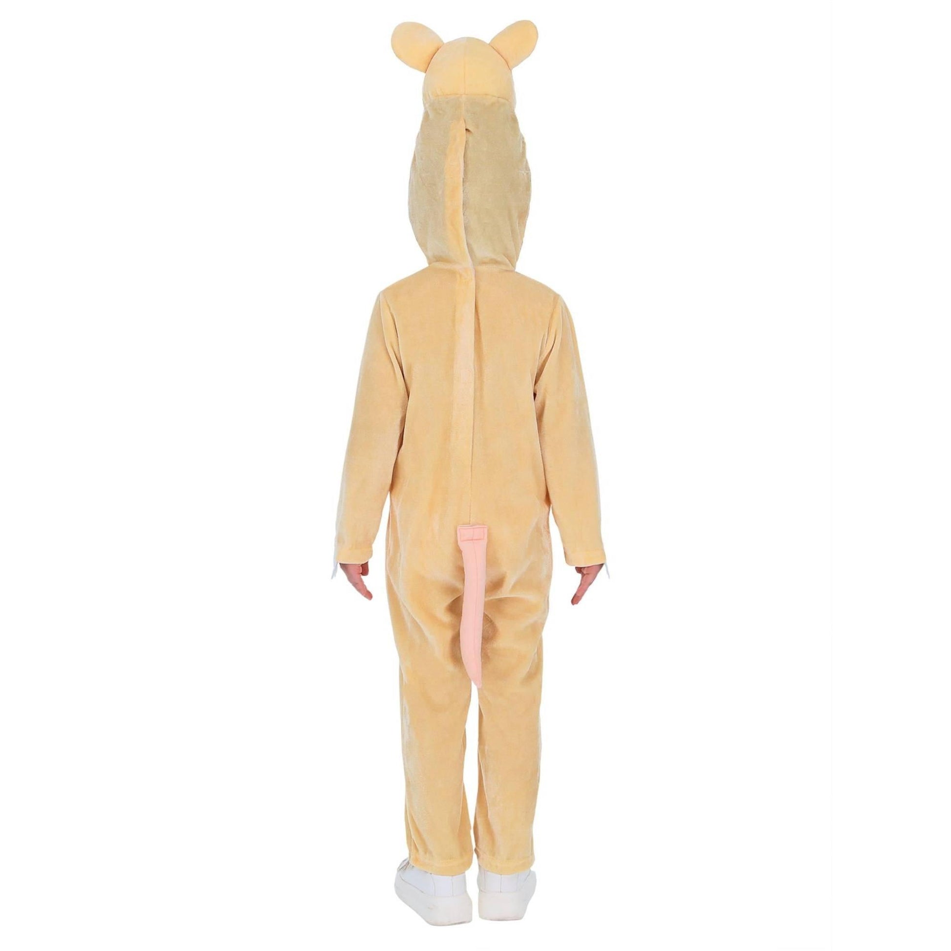 Beige - Side - The Gruffalo Childrens-Kids Julia Donaldson Mouse Costume Set