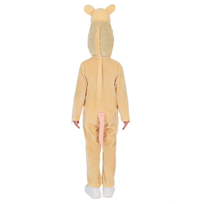 Beige - Side - The Gruffalo Childrens-Kids Julia Donaldson Mouse Costume Set