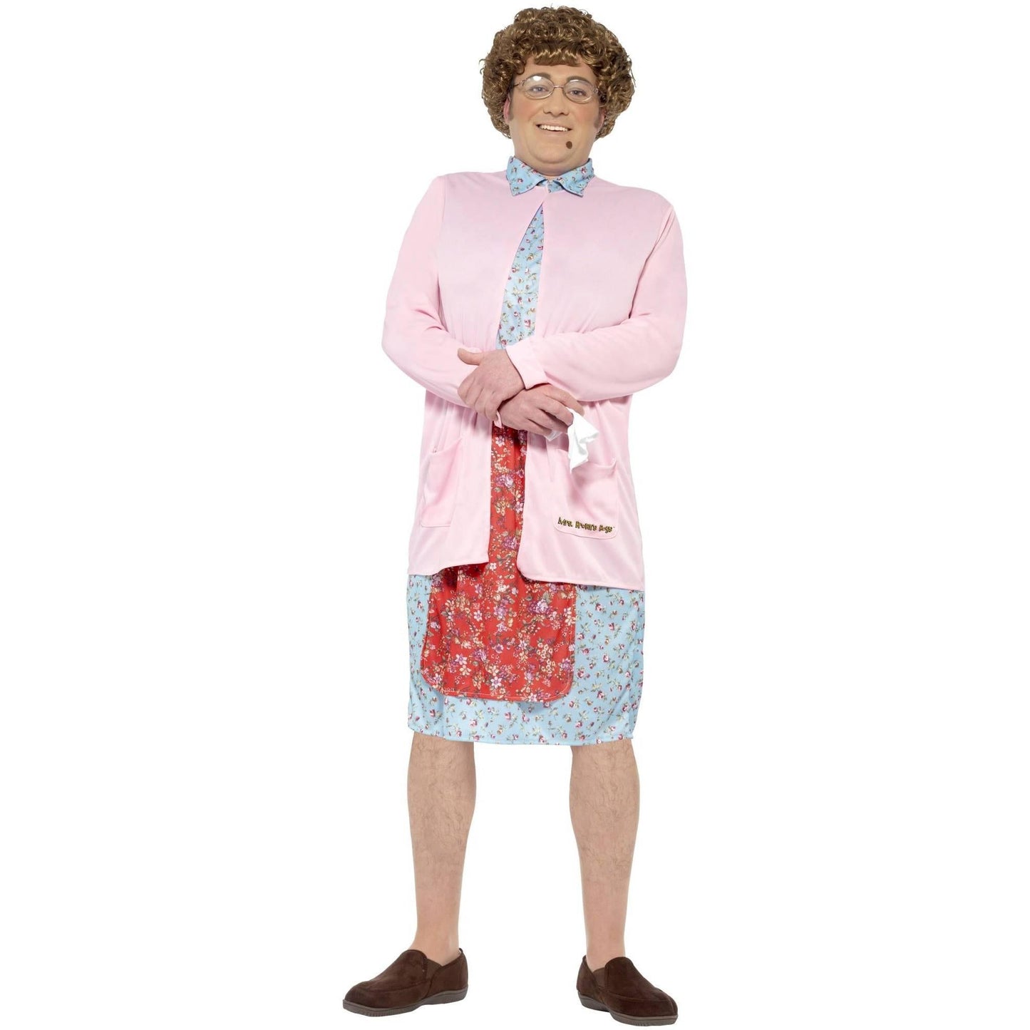 Pink - Back - Mrs Brown´s Boys Unisex Adult Padded Costume Set