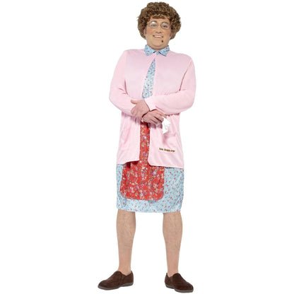 Pink - Back - Mrs Brown´s Boys Unisex Adult Padded Costume Set