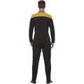 Gold-Black - Side - Star Trek Voyager Mens Operations Uniform Costume Set