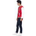 Red-White - Lifestyle - Smiffys Unisex Adult 50s Jock Letterman Varsity Jacket
