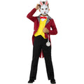 Multicoloured - Back - Smiffys Childrens-Kids Rabbit Costume Set