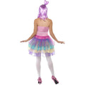 Multicoloured - Back - Smiffys Womens-Ladies Candy Queen Costume