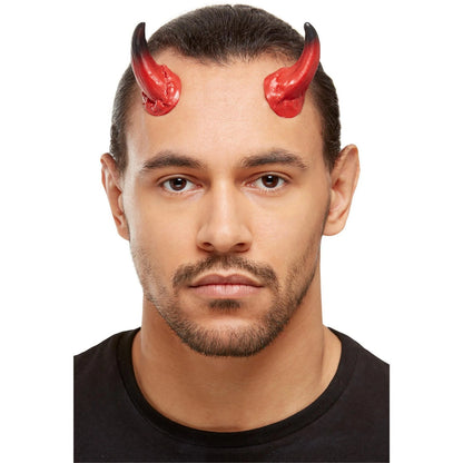 Red-Black - Back - Smiffys FX Aqua Devil Costume Make-Up Set