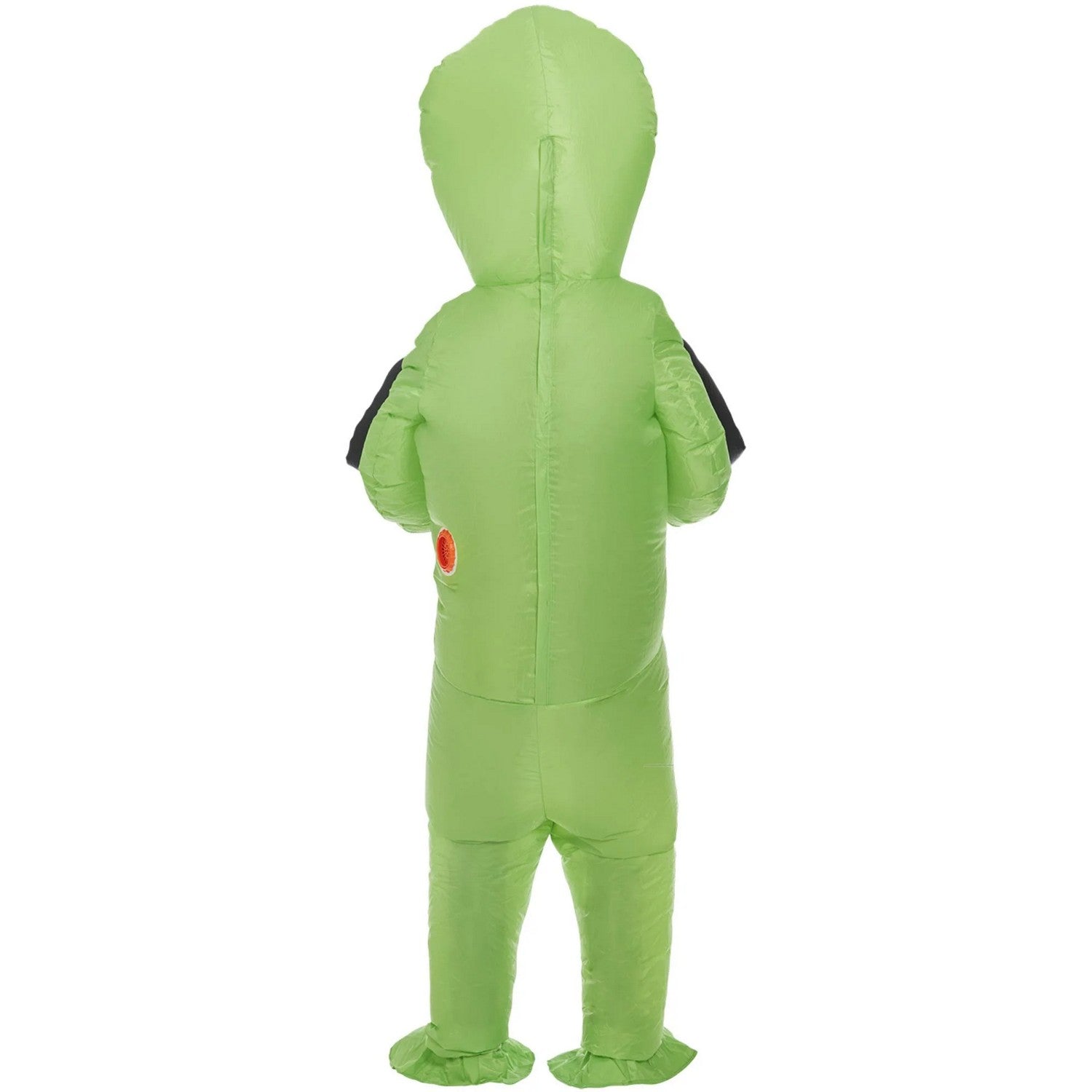 Green-Black-Blue - Back - Smiffys Unisex Adult Alien Abduction Inflatable Costume
