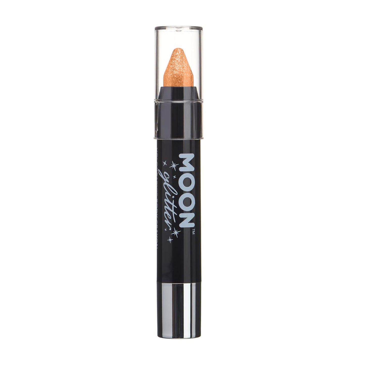 Pink-Yellow-Orange-Blue-Green-Purple - Lifestyle - Moon Glitter Iridescent Body Crayons (Pack of 6)