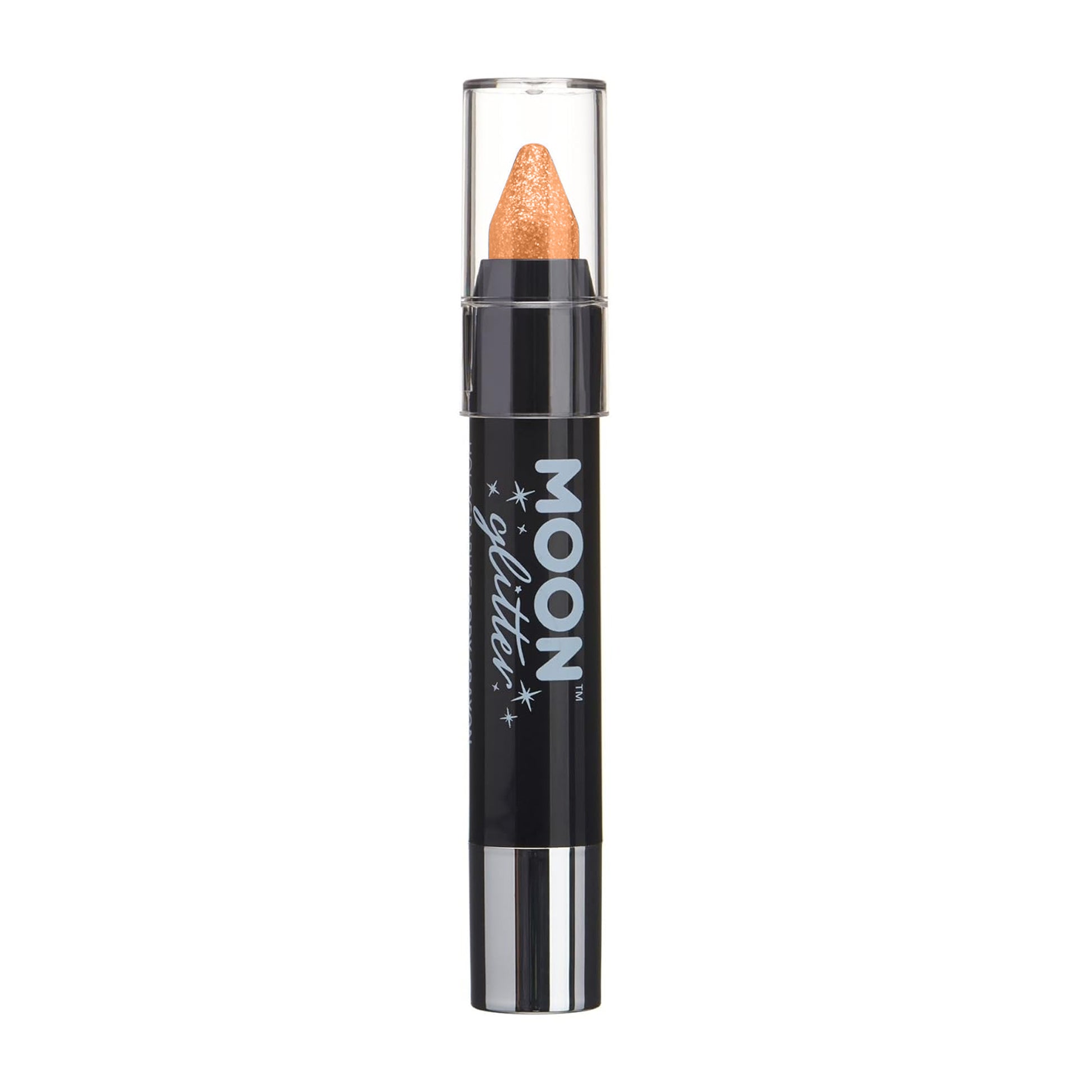 Pink-Yellow-Orange-Blue-Green-Purple - Lifestyle - Moon Glitter Iridescent Body Crayons (Pack of 6)
