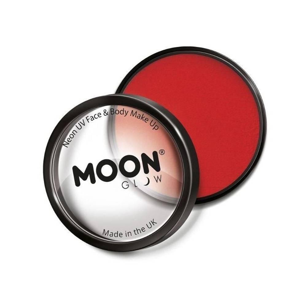 Red - Back - Moon Glow Pro Neon UV Costume Make-Up