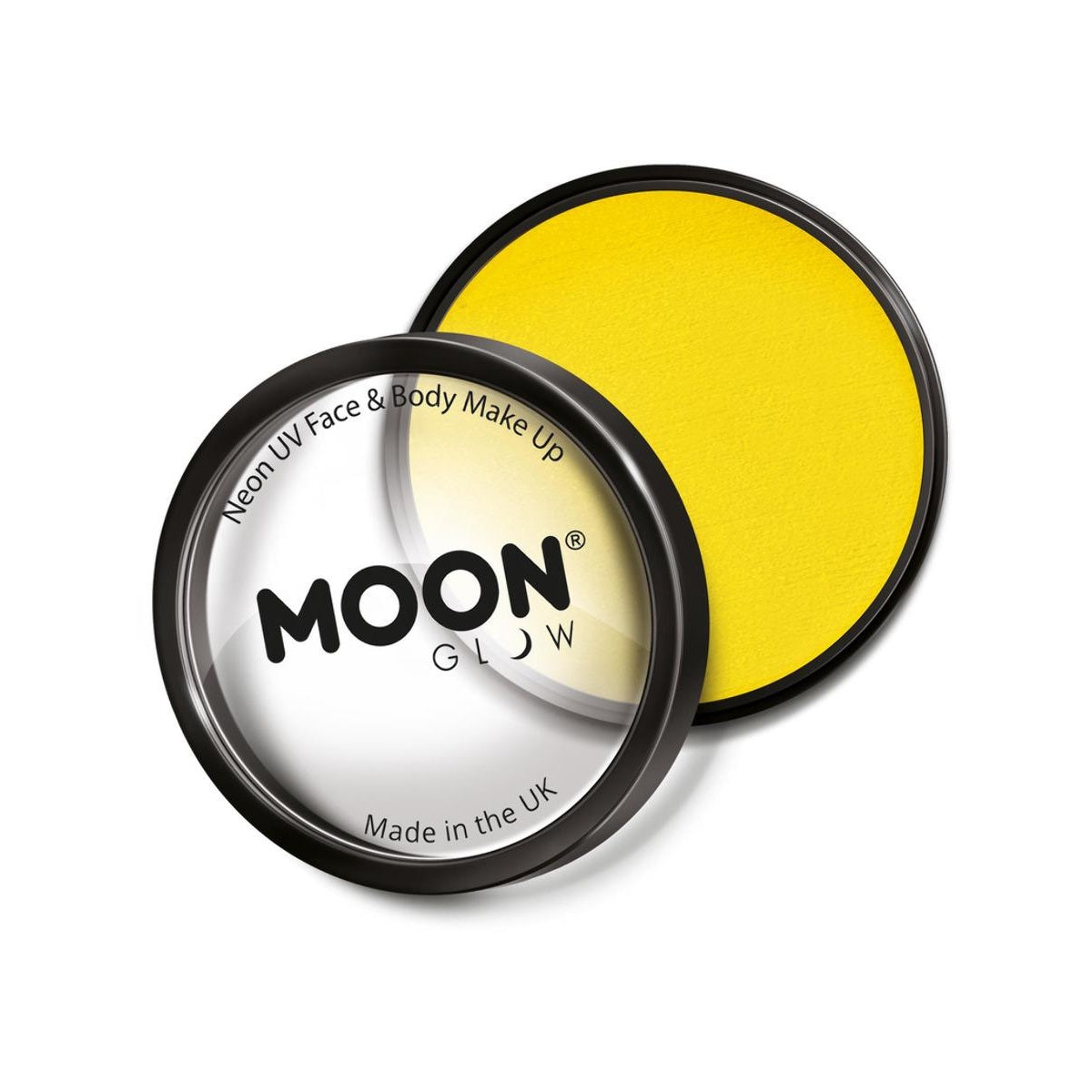 Yellow - Front - Moon Glow Pro Neon UV Costume Make-Up