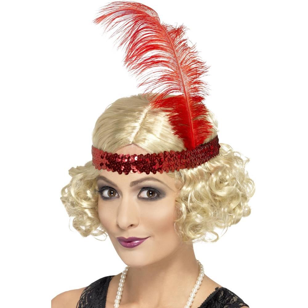 Blonde-Red - Back - Smiffys Womens-Ladies Charleston Wig