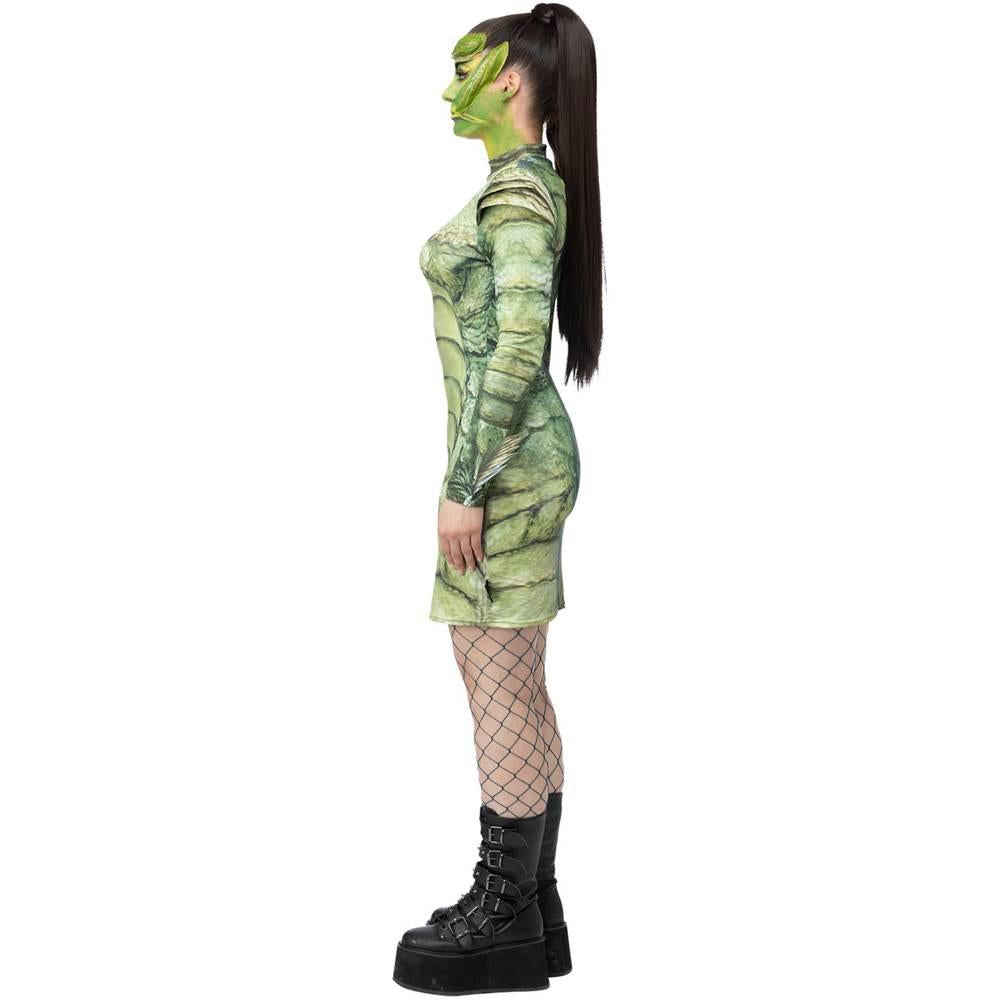 Green - Lifestyle - Universal Monsters Womens-Ladies Costume Dress