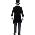 Black-White - Side - Smiffys Mens Till Death Do Us Part Zombie Groom Costume Set